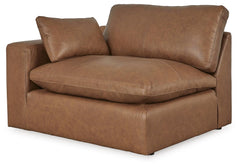 Emilia Caramel 3-Piece Sectional Sofa, 2-Piece Sectional Loveseat and Ottoman - Ornate Home