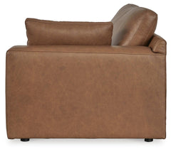 Emilia Caramel 3-Piece Sectional Sofa, 2-Piece Sectional Loveseat and Ottoman - Ornate Home