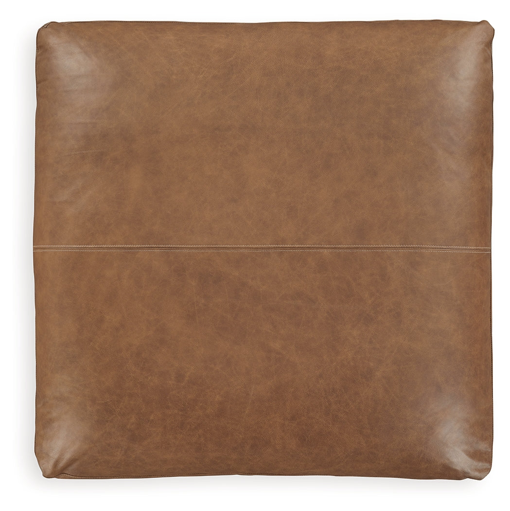Emilia Caramel 3-Piece Sectional and 2 Ottomans (Online Special Price) - Ornate Home