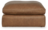 Emilia Caramel 3-Piece Sectional and 2 Ottomans - Ornate Home