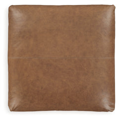 Emilia Caramel 3-Piece Sectional and 2 Ottomans - Ornate Home