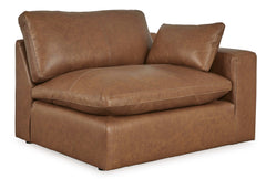 Emilia Caramel Leather Modular Sectional Units - Ornate Home