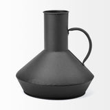 Emily Black Metal Decorative Jug - Ornate Home