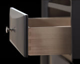 Emily Black Storage Platform Bedroom Set - Ornate Home