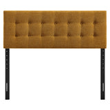 Emily Copper Fabric Upholstered Full Size Headboard - Ornate Home
