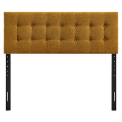 Emily Copper Fabric Upholstered King Size Headboard - Ornate Home