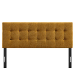Emily Copper Fabric Upholstered King Size Headboard - Ornate Home