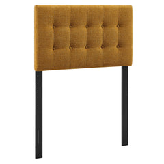 Emily Copper Fabric Upholstered Twin Size Headboard - Ornate Home