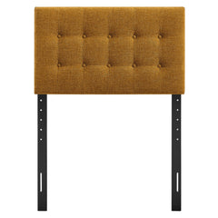 Emily Copper Fabric Upholstered Twin Size Headboard - Ornate Home