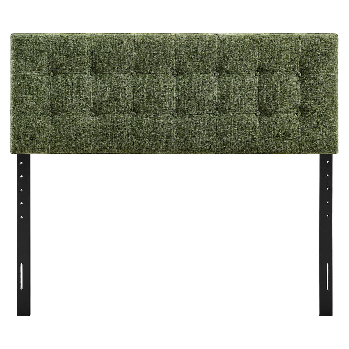 Emily Foliage Fabric Upholstered King Size Headboard - Ornate Home