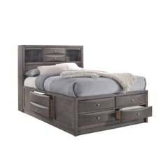 Emily Gray 4-Piece King Storage Bedroom Set - Ornate Home