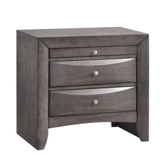Emily Gray 5-Piece King Storage Bedroom Set - Ornate Home