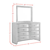 Emily Gray 5-Piece King Storage Bedroom Set - Ornate Home