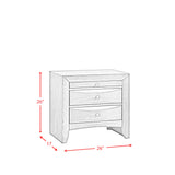 Emily Gray 5-Piece Queen Storage Bedroom Set - Ornate Home