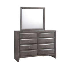 Emily Gray 6-Piece King Storage Bedroom Set - Ornate Home