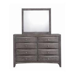 Emily Gray Dresser & Mirror Set - Ornate Home