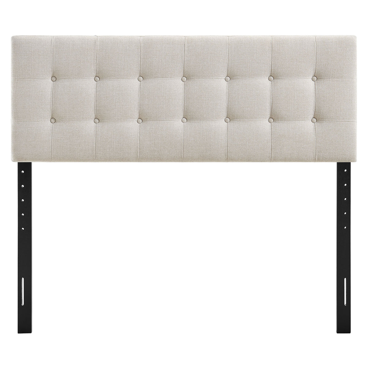 Emily Linen Fabric Upholstered Full Size Headboard - Ornate Home