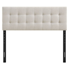 Emily Linen Fabric Upholstered King Size Headboard - Ornate Home