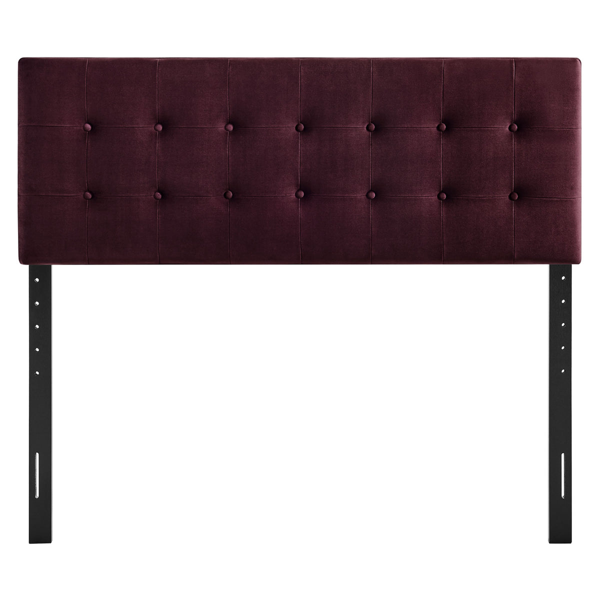 Emily Mulberry Stain-Resistant Performance Velvet Full Size Headboard - Ornate Home