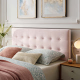 Emily Pink Biscuit Tufted Performance Velvet Queen Headboard - Ornate Home
