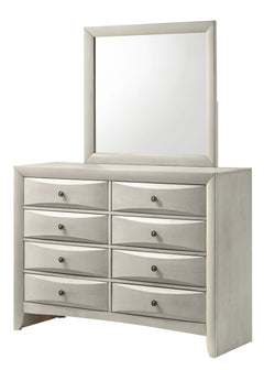 Emily White Storage Platform Bedroom Set - Ornate Home