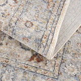 Emke Cream Washable Area Rug - Ornate Home