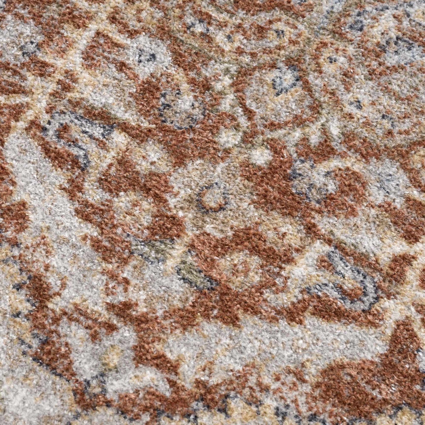 Emke Cream Washable Area Rug - Ornate Home