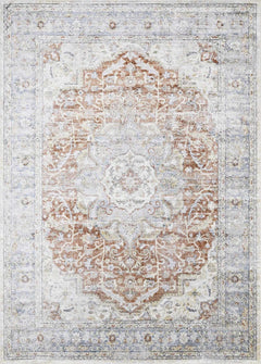 Emke Flat Pile Washable Rug - Clearance - Ornate Home