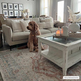 Emke Flat Pile Washable Rug - Clearance - Ornate Home