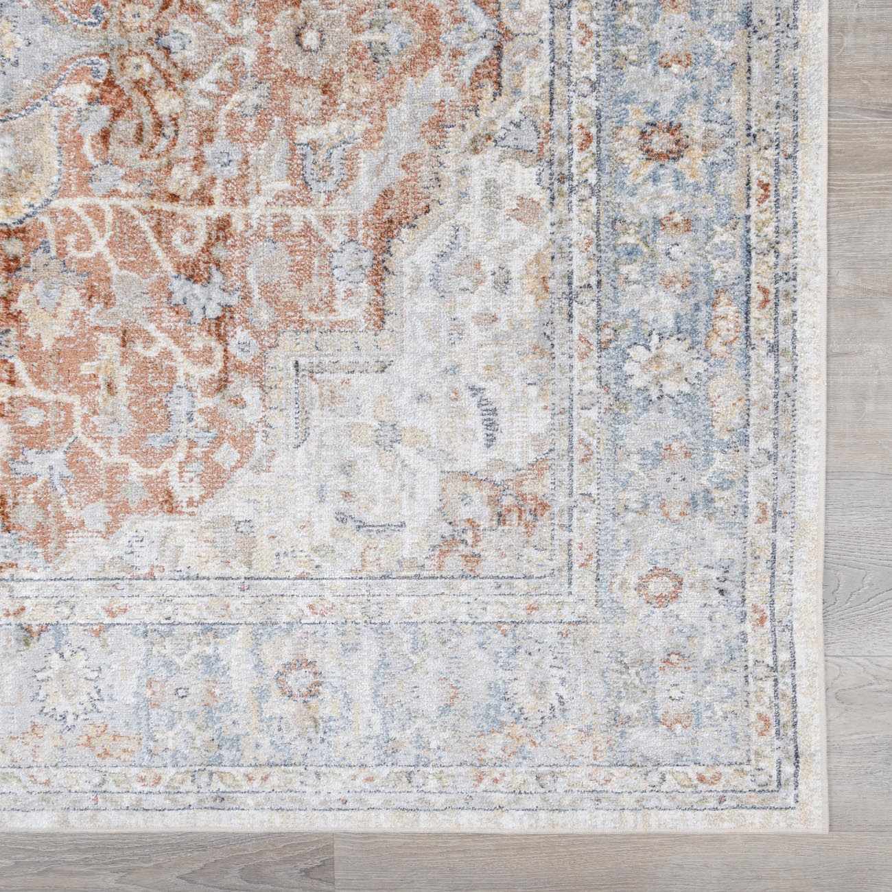 Emke Flat Pile Washable Rug - Clearance - Ornate Home