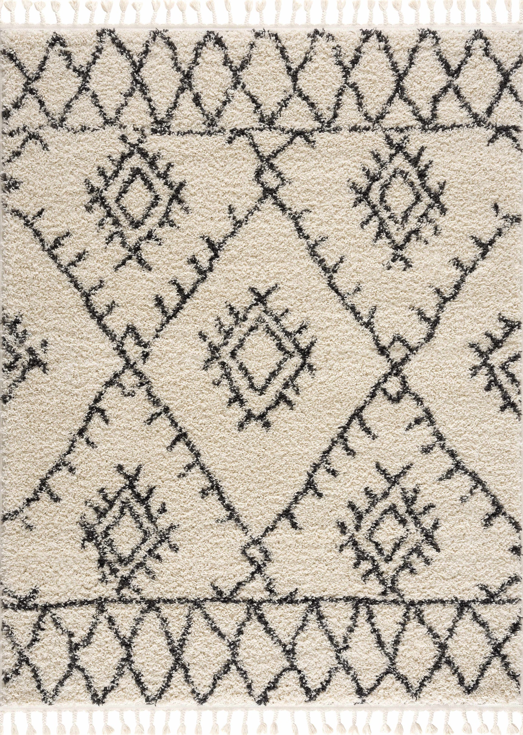 Emlenton Berber Shag with Tassels - Clearance - Ornate Home