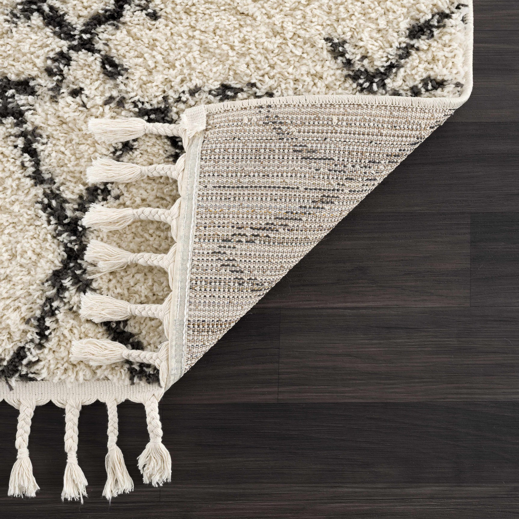 Emlenton Berber Shag with Tassels - Clearance - Ornate Home