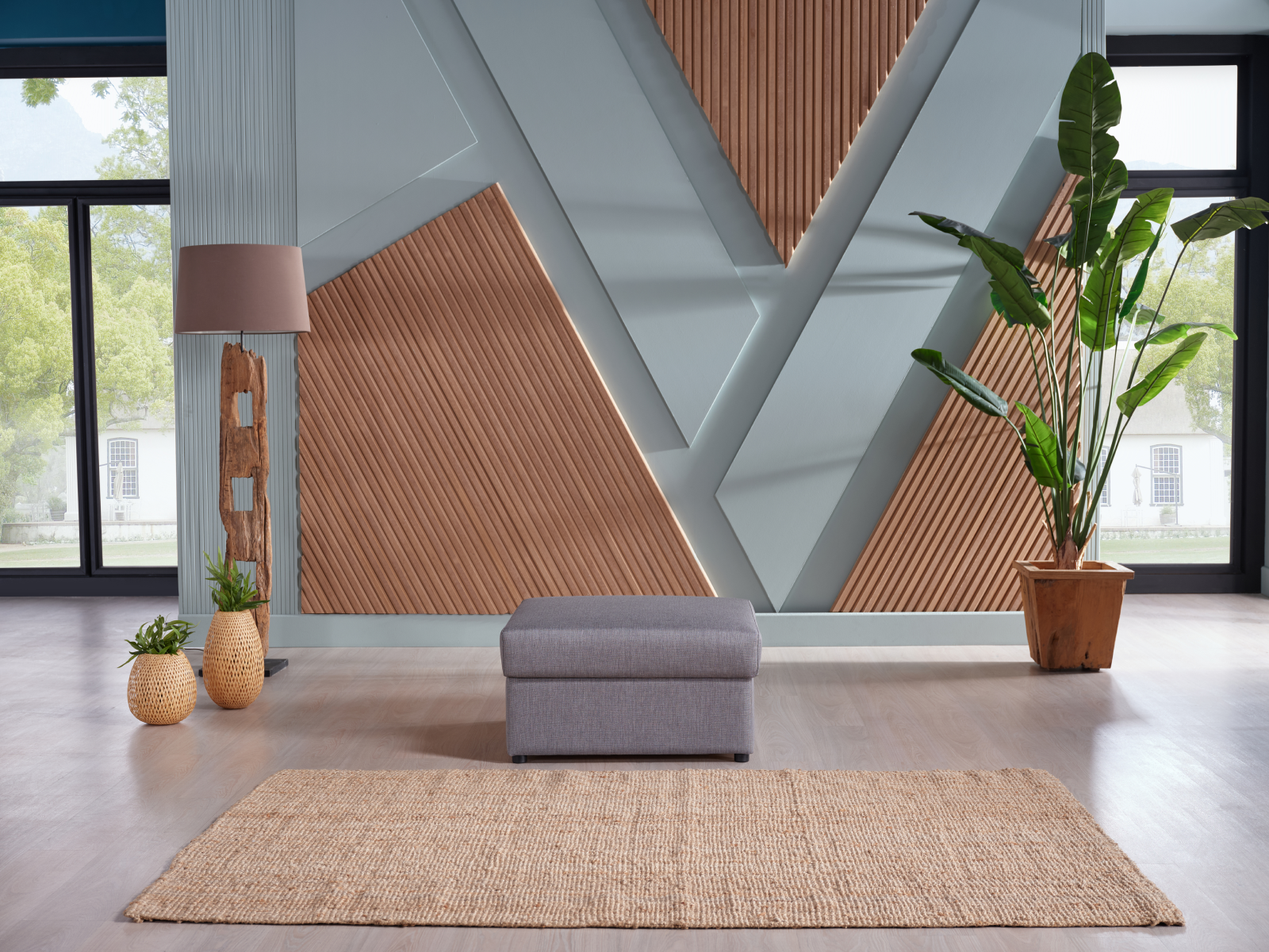 Bellona Emma Storage Ottoman - Thumbnail 2