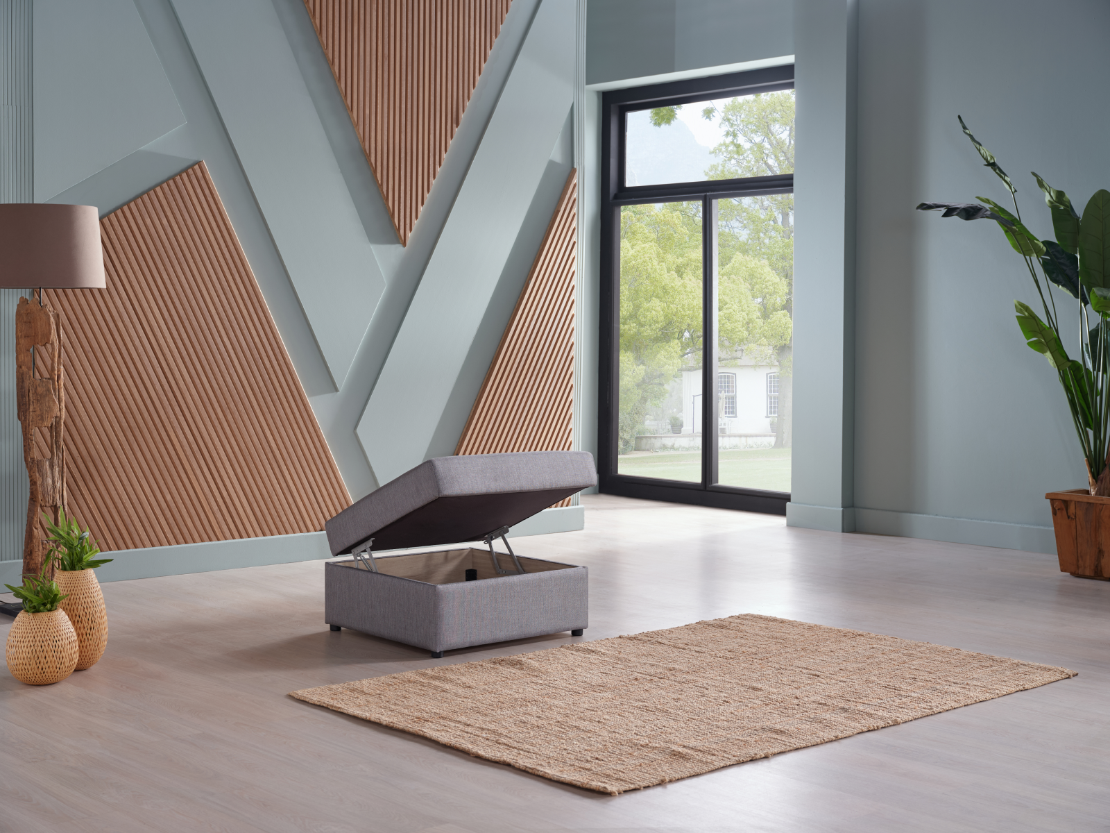 Bellona Emma Storage Ottoman - Thumbnail 4