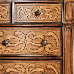 Emmaline Warm Chestnut Dresser - Ornate Home