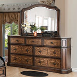 Emmaline Warm Chestnut Dresser - Ornate Home