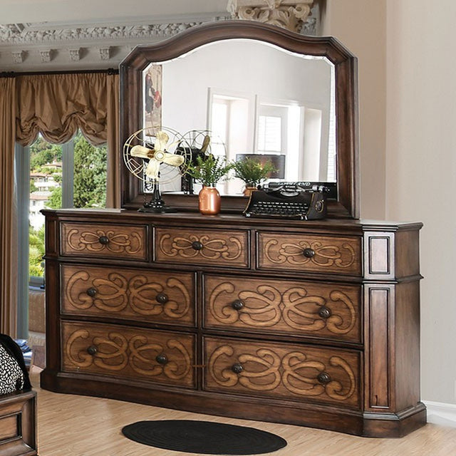 Emmaline Warm Chestnut Dresser - Ornate Home
