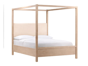 Emmalyn Cream/Light Warm Wash Bed - Ornate Home