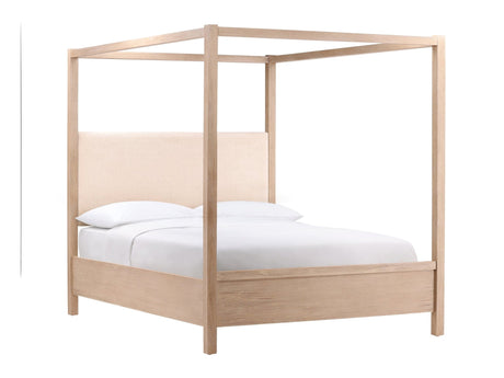 Emmalyn Cream/Light Warm Wash Bed - Ornate Home