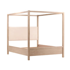 Emmalyn Cream/Light Warm Wash Bed - Ornate Home