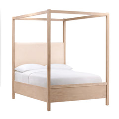 Emmalyn Cream/Light Warm Wash Bed - Ornate Home
