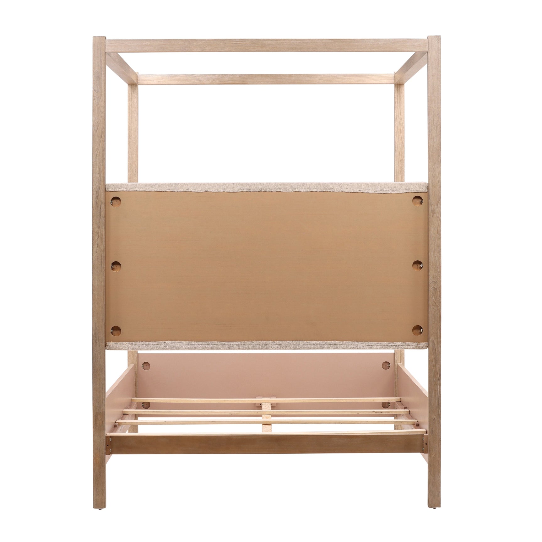 Emmalyn Cream/Light Warm Wash Bed - Ornate Home