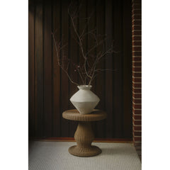 Emmeline Natural Outdoor Side Table - Ornate Home