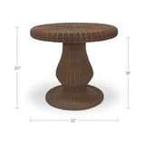 Emmeline Natural Outdoor Side Table - Ornate Home