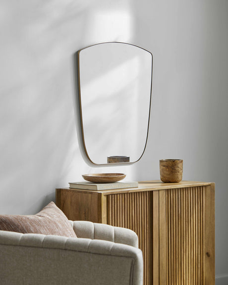 Emmerhout Gold Carved Mirror - Ornate Home