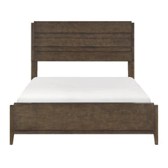 Emmett Dark Walnut 4-Piece Queen Bedroom Set - Ornate Home