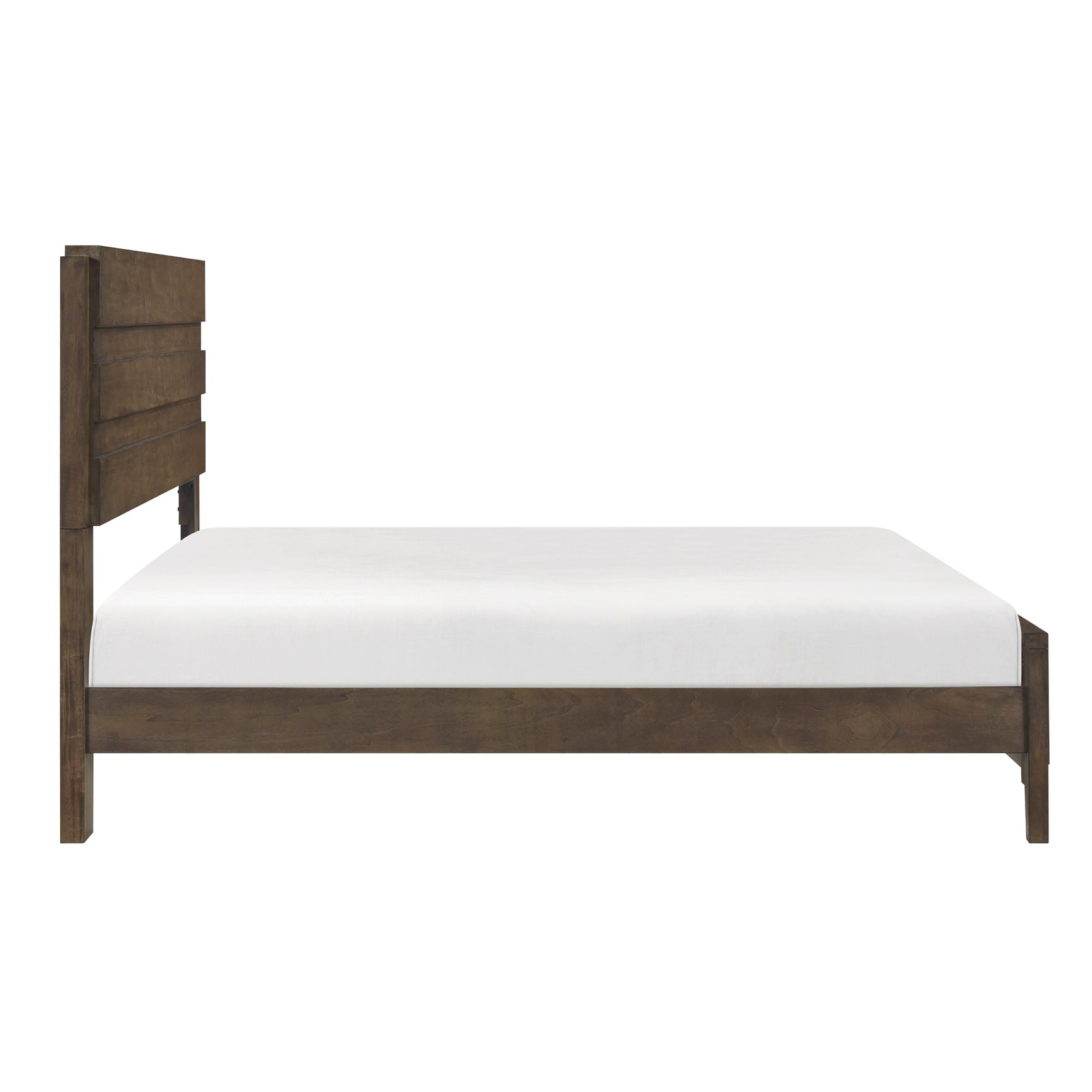 Emmett Dark Walnut 4-Piece Queen Bedroom Set - Ornate Home