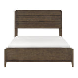 Emmett Dark Walnut 5-Piece Queen Bedroom Set - Ornate Home