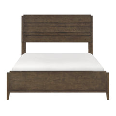 Emmett Dark Walnut 5-Piece Queen Bedroom Set - Ornate Home