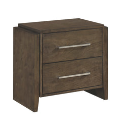 Emmett Dark Walnut 5-Piece Queen Bedroom Set - Ornate Home